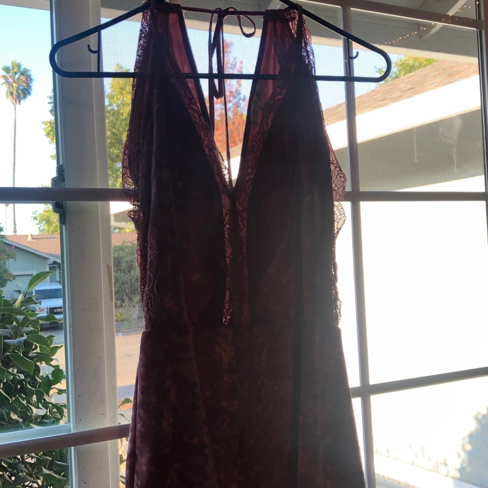 Pink Velvet Romper